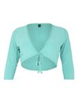 Болеро YOEK, бирюзовый - фото
