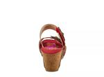 Сандалии L'Artiste Moai Wedge Sandal, Red Multicolor - фото 4