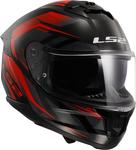 Шлем LS2 ff808 stream ii fury, Black/Red - фото 6