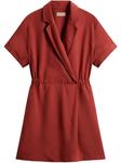 Woolrich платье с запахом, красный - фото