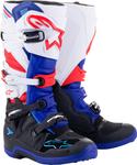 Мотокроссовые ботинки Alpinestars tech 7, Black/White/Blue - фото