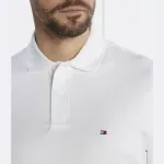 Рубашка поло стандартного кроя Tommy Hilfiger, белый - фото 4