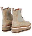 Ботинки Brendy из замши на платформе Clergerie, Kraft - фото 3