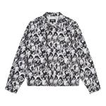 Куртка beach mob bing jacket 'black white' Stussy, черный - фото