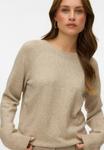 Джемпер Vero Moda Jumper, Silver Mink/Light Brown - фото
