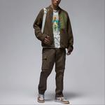 Куртка Air Jordan Long Sleeves Fleece Jacket 'Brown', коричневый - фото 3