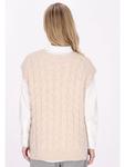 Свитер-жилет usha WHITE LABEL Pullunder, цвет Creme Melange - фото 4