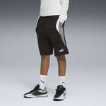 PUMA Спортивные шорты Regular в черном цвете - фото 3