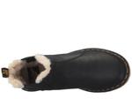 Ботинки Dr. Martens Leonore с мехом, черный - фото 2