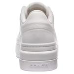 Низкие женские белые скейтбордские кроссовки COACH - фото 5