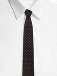 Dolce & Gabbana галстук в горох, черный - фото 2