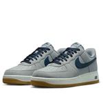 Кроссовки Nike Air Force 1 '07 LV8 'Light Smoke Grey Armory Navy' - фото 3