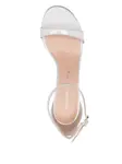 Босоножки Nudistia 75 Stuart Weitzman, белый - фото 4