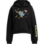 COACH Космическая FW24 толстовка Women's Black - фото