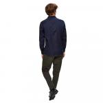 Рубашка с длинным рукавом Selected Slim New Mark, синий - фото 2