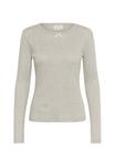 Топ Kaffe HILDA, Light Grey Melange/Light Grey - фото 5