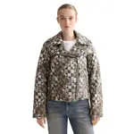 Куртка Scotch & Soda Quilted Biker leather, мультиколор - фото