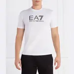 Футболка стандартного кроя Ea7, белый - фото
