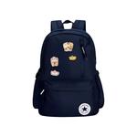 Converse Полиэстеровый рюкзак среднего размера унисекс тёмно-синий, Plush Philosopher - фото 11