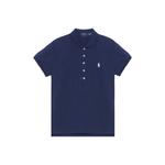 Polo Ralph Lauren Поло женское темно-синее - фото