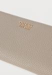 Кошелек Guess BRENTON ZIP AROUND, Dark Taupe/Taupe - фото 4