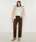 Джемпер женский Liu Jo с добавлением шерсти с коротким рукавом, экрю - фото 2