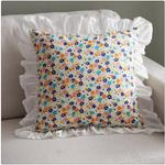 UOHLCX Чехол для подушки Nordic Leaf с кружевом - фото