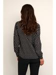 Блузка Kaffe, цвет black square print - фото 3