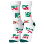 Crazy Socks, Mountain Dew (Med), забавные новинки носки, средние - фото