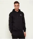 Толстовка regular fit Ea7, черный - фото