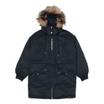 Куртка long down jacket 'black' Converse, черный - фото