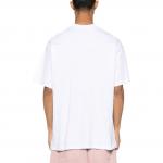 Футболка с принтом логотипа MSGM, белый - фото 4