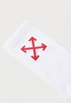 Средние носки arrow Off-White, White/Red - фото 2