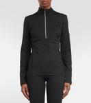 Узкий топ Ginger Halfzip Jet Set, черный - фото 7