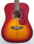 Guild Акустическая гитара Guils D-140 Cherry Burst с чехлом - фото 4