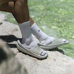 THE STEP Шлепанцы унисекс Лунный грунт Серый Uzis - фото 6