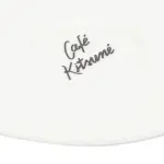 Maison Kitsune Керамическая чашка и блюдце Cafe Kitsuné - S, белый - фото 3