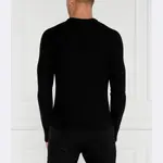 Шерстяной свитер обычного кроя avac_c Boss, черный - фото 3