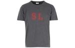 Футболка мужская серая Saint Laurent, серый - фото
