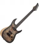 Электрогитара Schecter Reaper-6 в отделке Satin Charcoal Burst - фото 2