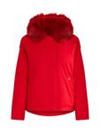 Пуховик faina, красный - фото