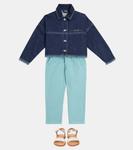 Хлопковая куртка Il Gufo, синий - фото 2