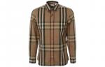 Мужская рубашка Burberry, цвет Brown - фото