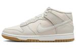 Кроссовки Nike Dunk Mid Canvas Light Orewood Brown Gum - фото
