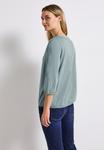 Топ Street One SPLIT NECK, Blau/Blue - фото 3