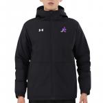 Пуховая куртка с капюшоном, унисекс Under Armour, черный - фото 5