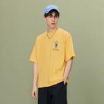 Футболка европейская версия унисекс Champion, желтый - фото 10