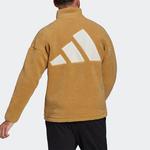 Куртка унисекс желтая Adidas, желтый - фото 3