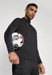 Топ Puma INDIVIDUALCUP 1/4 ZIP TOP, Black/White/Ultra Blue/Black - фото 4