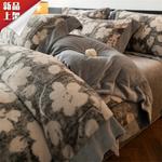 LUOLAI HOME Комплект постельного белья, 200 см, 4 предмета - фото